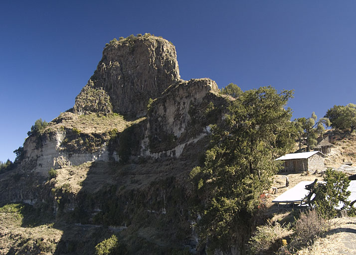 View from above Ashetan Maryam Monastery